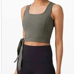 Lululemon Side-Tie Cropped Tank Top